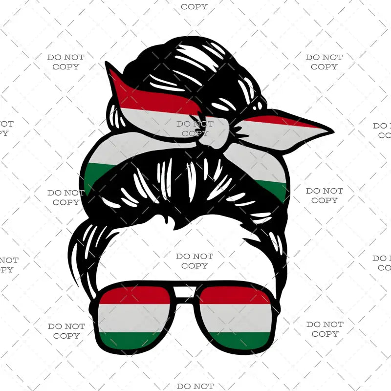 Hungarian HOME GIRL Iron on Decal - Represent Your Heritage