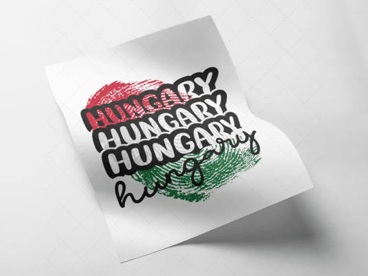 HUNGARY SIGN - Stylish Decal