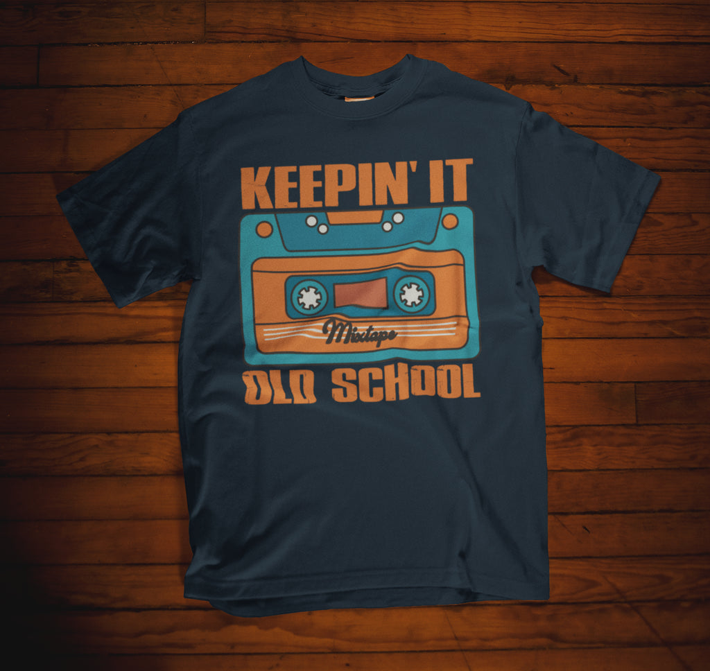 Keepin' it Old School DTF Transfer Iron on Decal