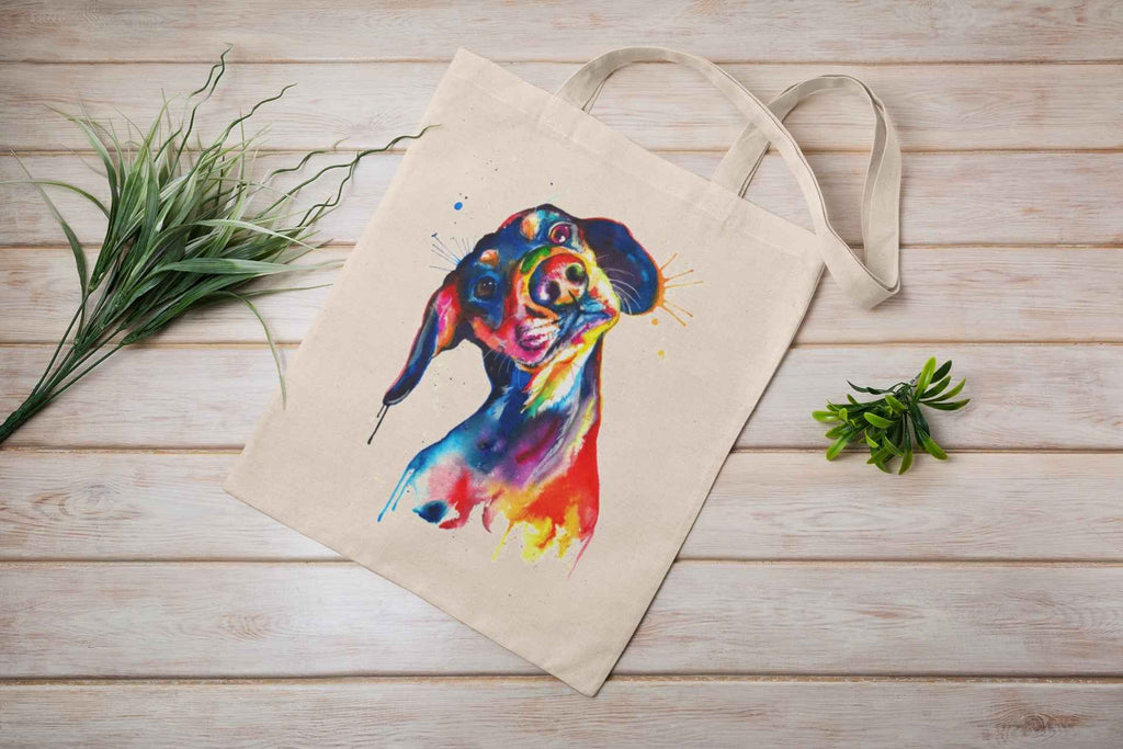 Color Splash Colorful Animals Iron-On Decal, Unique Design, Decorative Heat Transfer Art for Totes and Fabric
