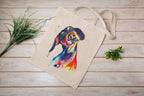 Color Splash Colorful Animals Iron-On Decal, Unique Design, Decorative Heat Transfer Art for Totes and Fabric