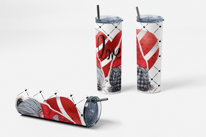Gnome LOVE 20 oz Stainless-Steel Tumbler