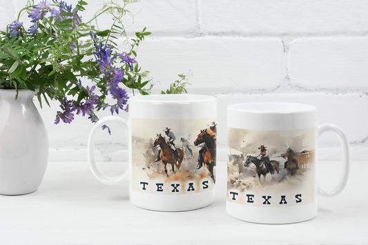 Texas Cowboy - Western Design Mug