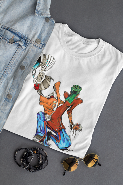 GRAFFITI Retro Custom Design DTF Transfer 10"x13" Heat Transfer for Personalizing T-Shirts, Jackets, and Bags with Vintage Charm
