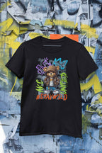 Stay Wild Teddy Bear Graphic DTF Transfer Design