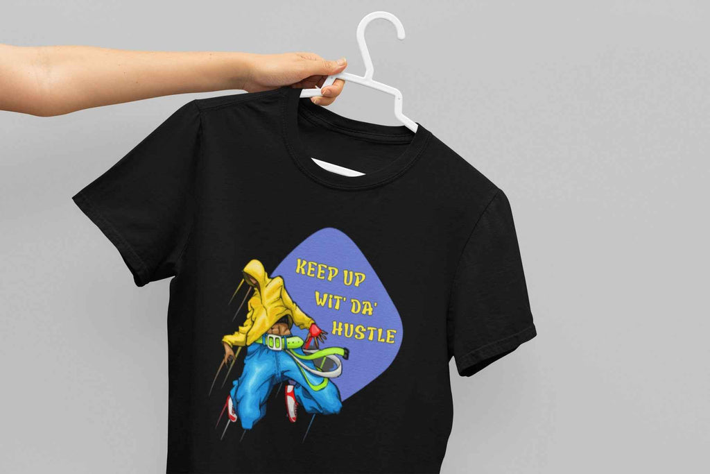 Keep Up Hip Hop Design DTF Transfer, Heat Transfer Vinyl for T-Shirts
