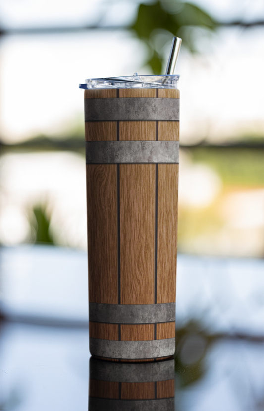 Barrel 20 oz Stainless-Steel Skinny Tumbler