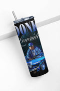 Classic Cars Design Stainless Steel Tumbler, 20oz Insulated, Black with Gradient Graphics