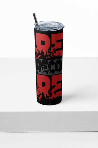 REAL RECOGNIZE REAL Unique Design Graphic Tumbler