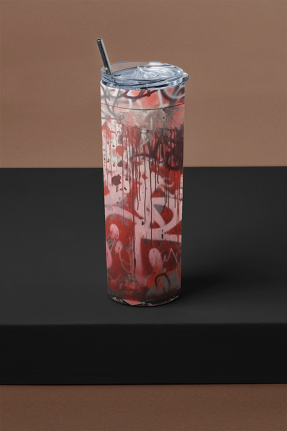 GRAFFITI Retro Design Graphic Tumbler