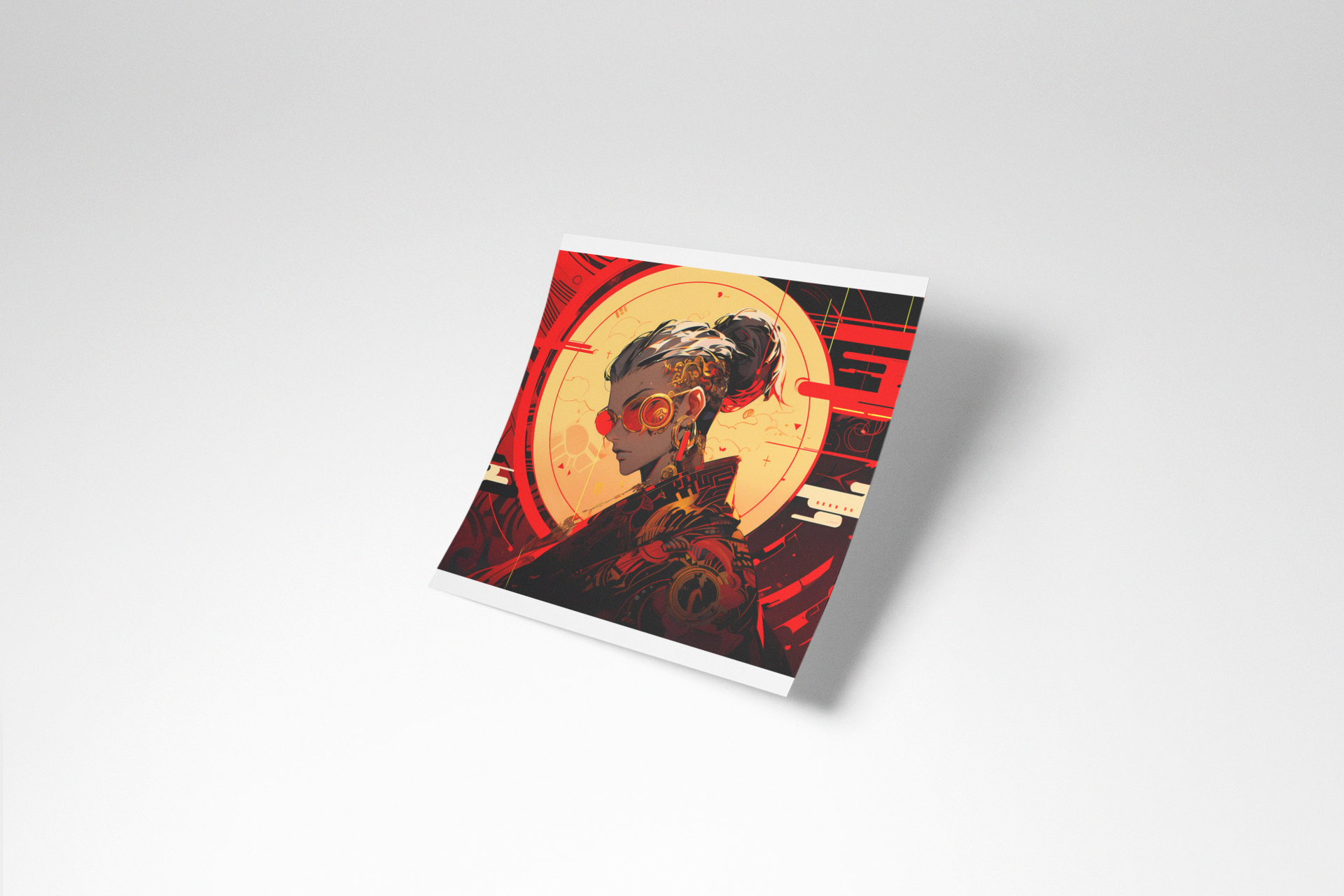 Book with a cover featuring a stylized illustration of a character with a helmet on a white background