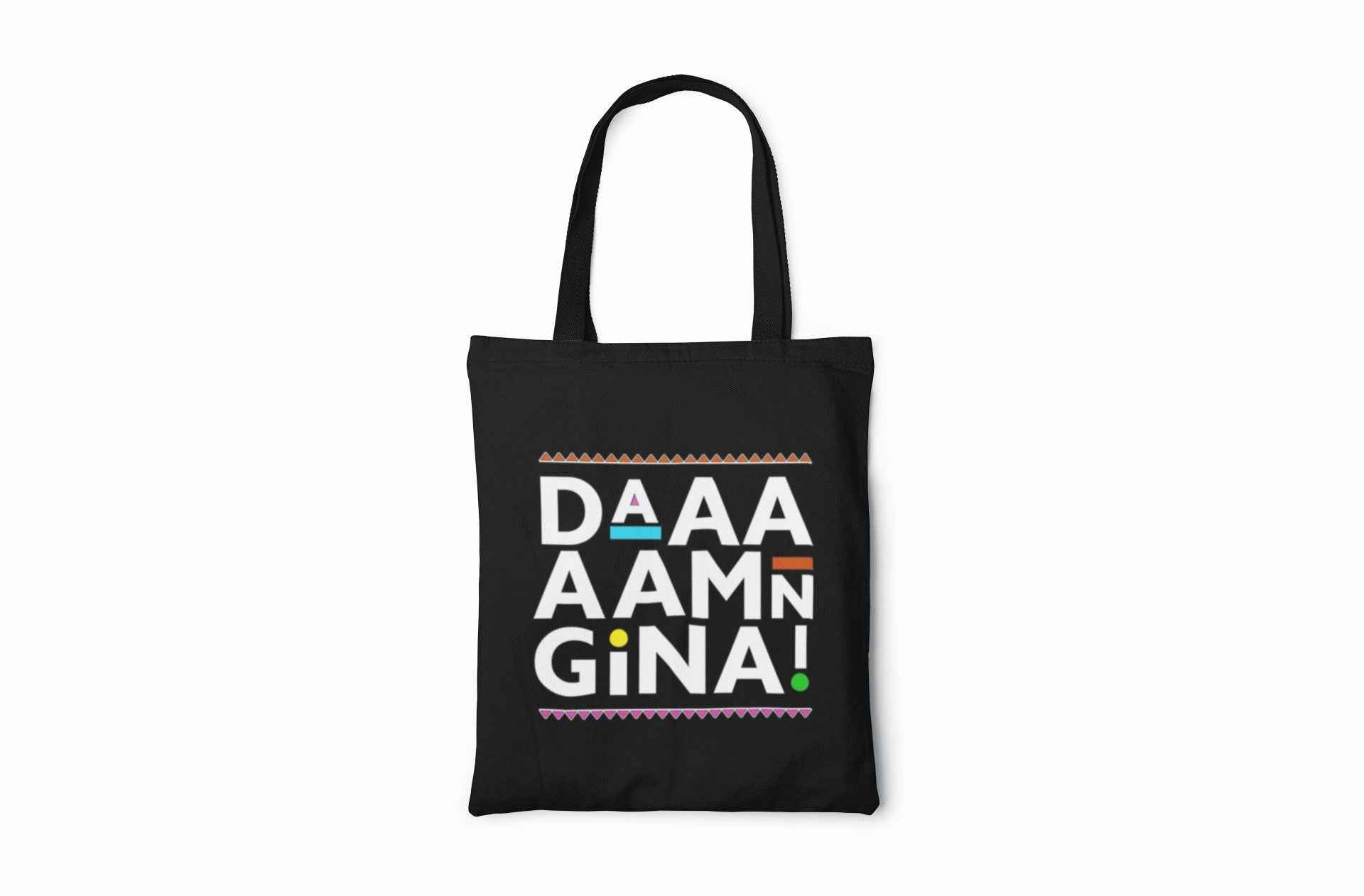 Daaaaamn Gina Retro design DTF Transfer Iron on Decal