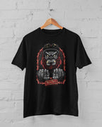 Gorilla Design DTF Transfer, Custom Iron-On Vinyl Graphic, You Mad Bro Motorcycle Rider Art for T-Shirts or Bags