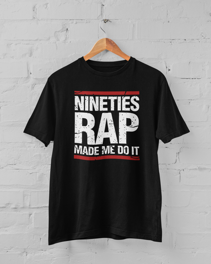 90's Rap Adult T-Shirt for Classic Hip-Hop Enthusiasts
