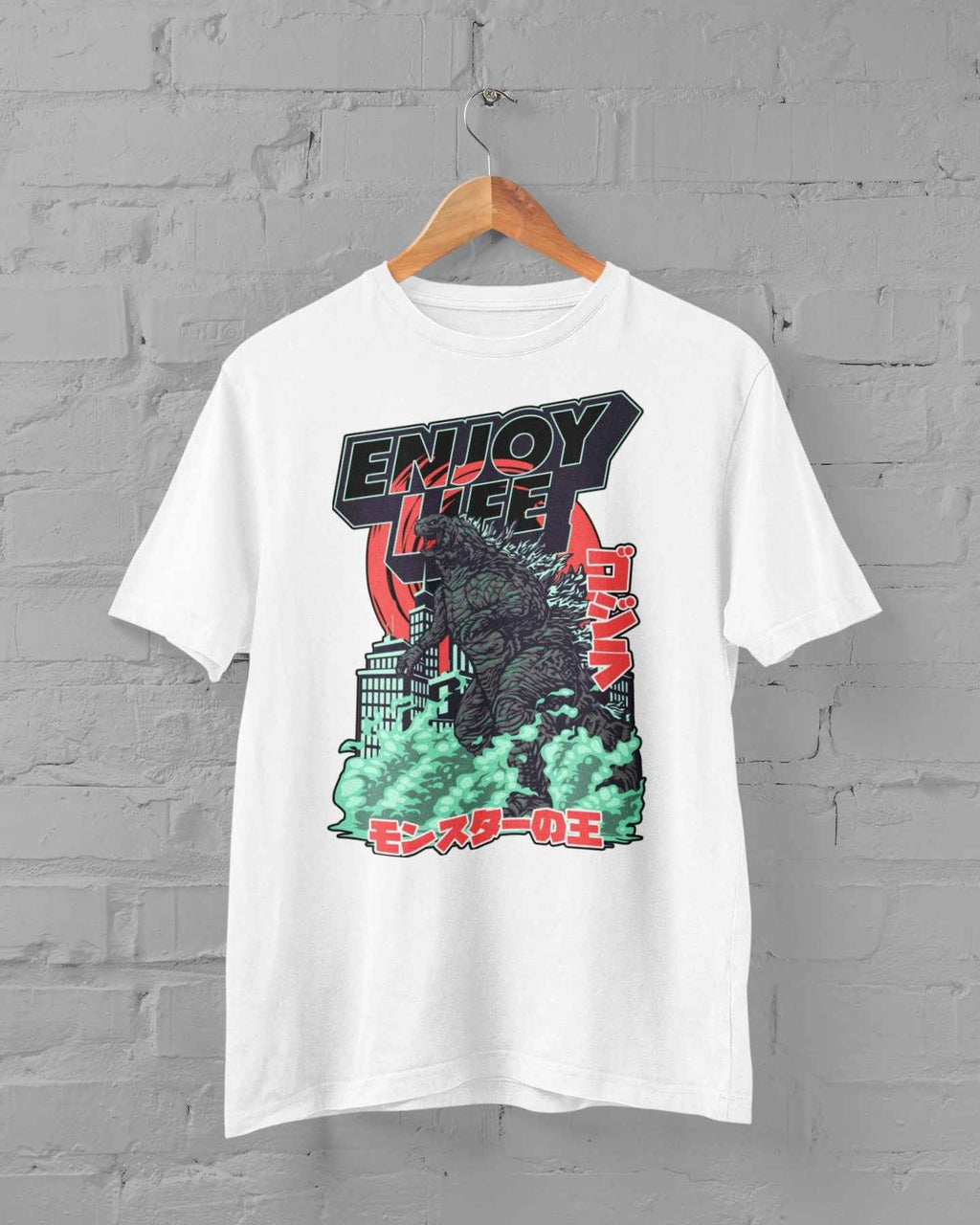 Japanese Monster Movie DTF Iron-On Transfer, Kaiju Design Graphic, T-Shirt Transfer