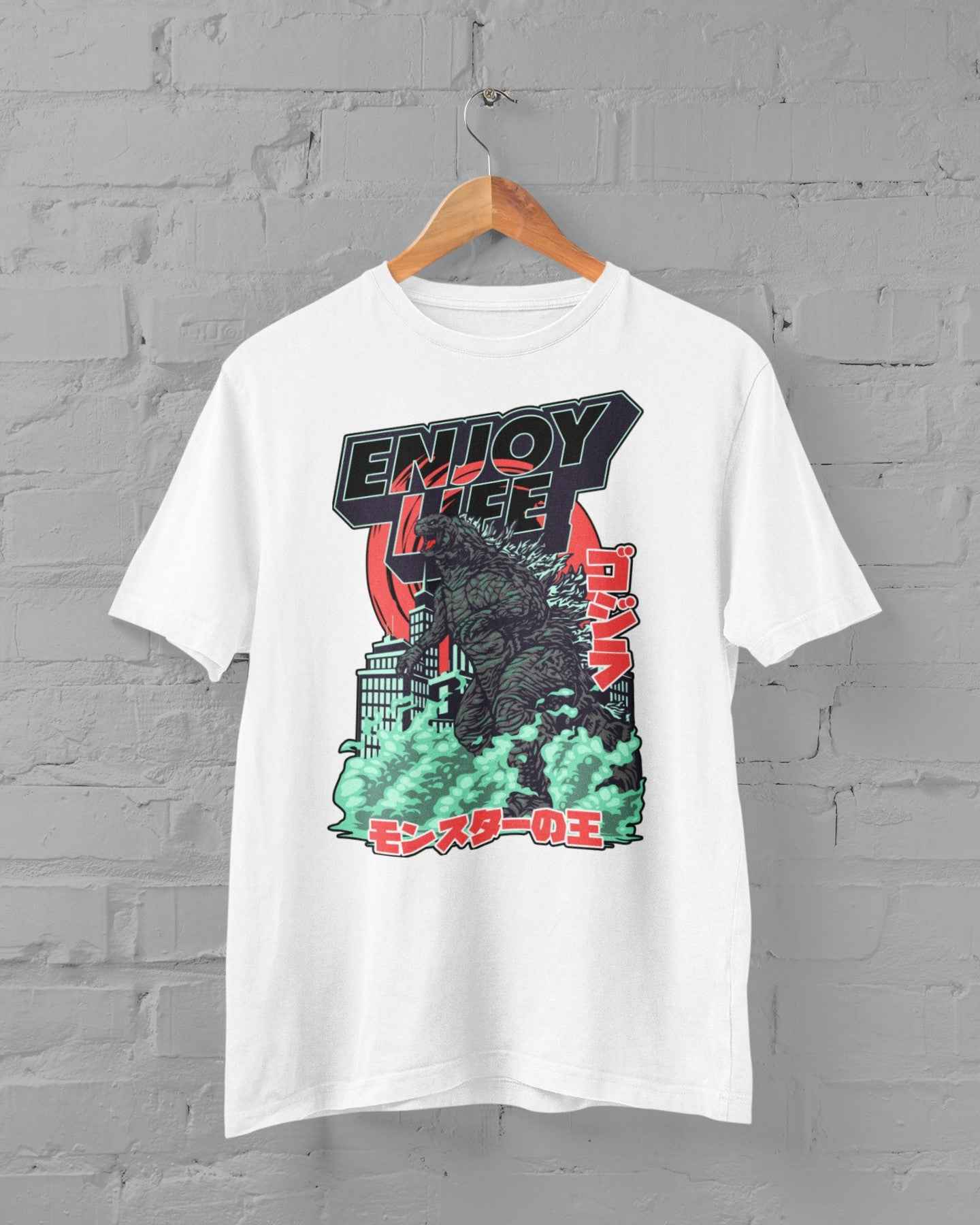 Japanese Monster Movie DTF Iron-On Transfer, Kaiju Design Graphic, T-Shirt Transfer