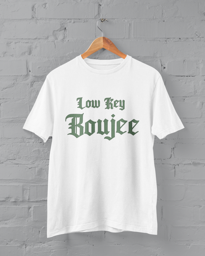LOW KEY BOUJEE Adult t-shirt