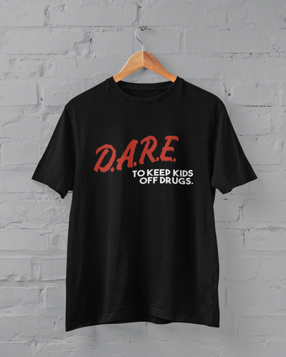 DARE Old School Retro Adult T-shirt