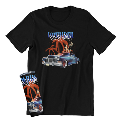 AKC CALI Lowrider California Collection - Urban Flair T-shirt and Tumbler Bundle