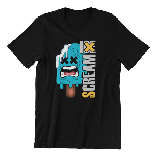 I Scream Custom Design Funny Graphic T-shirt