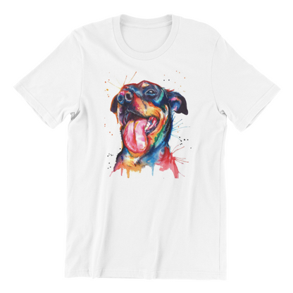 COLOR SPLASH Rotty Graphic T-shirt