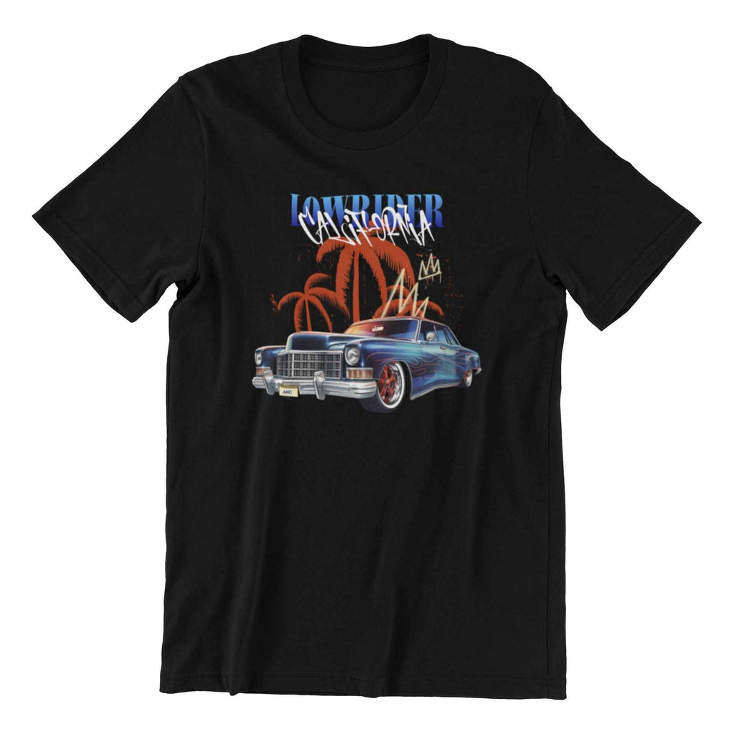 California LR Donk Classic Car T-Shirt Black, Custom Design