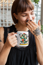 Allergic to mornings Funny Graphic Coffee Mug