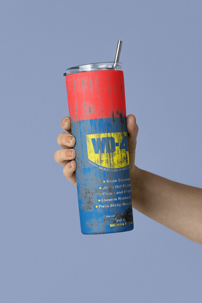 Mechanic's favor Inspired by Wd-40 Tumbler, 20 Oz Stainless Steel Tumbler