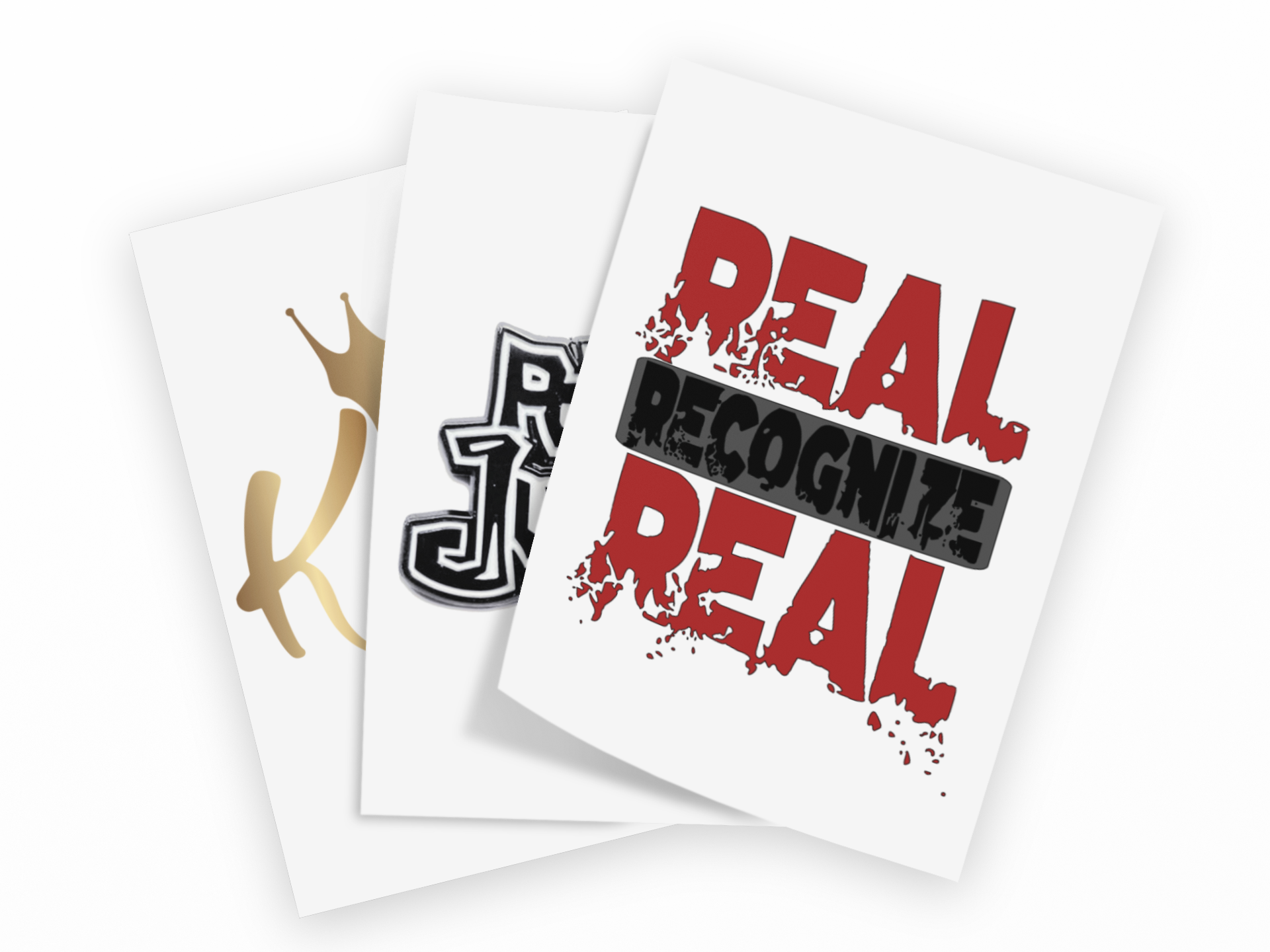 Retro Streetwear DTF Transfer Pack Iron on Decals Set of 6