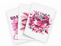 Cancer Survivor Sublimation Transfers 20 oz Straight Tumbler Wraps Set of 3 Ready to Press