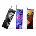 Anime Cyberpunk Sublimation Transfers 20 oz Straight Tumbler Wraps Set of 3 Ready to Press