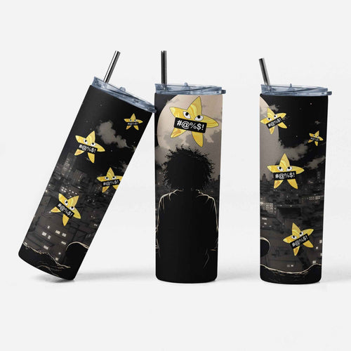 Anime Fans 20 oz Stainless-Steel Tumbler, Insulated Cup with Character Design