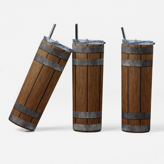 Barrel 20 oz Stainless-Steel Skinny Tumbler