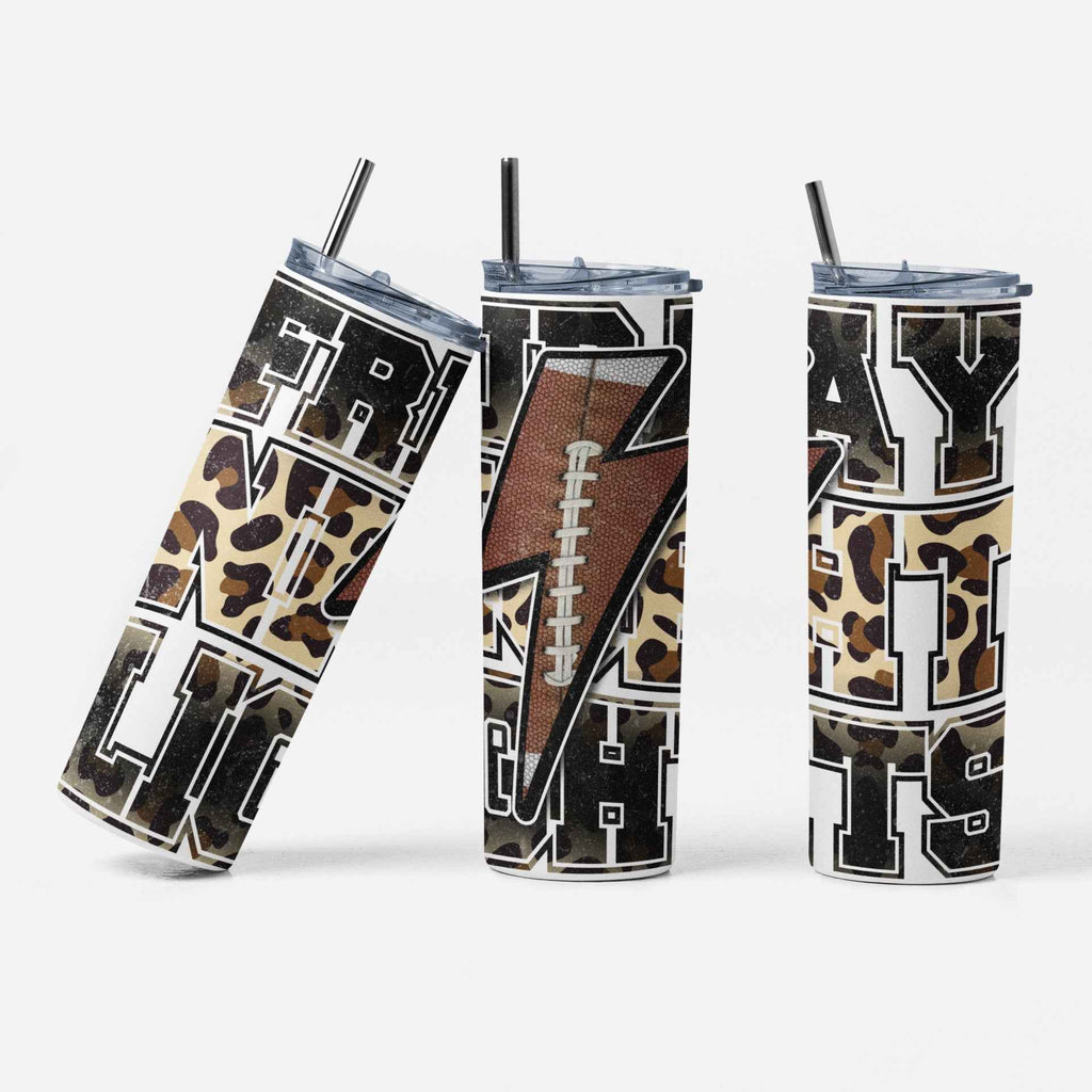 Friday Night Lights Tumbler 20 oz Stainless-Steel, Hot and Cold Drinks