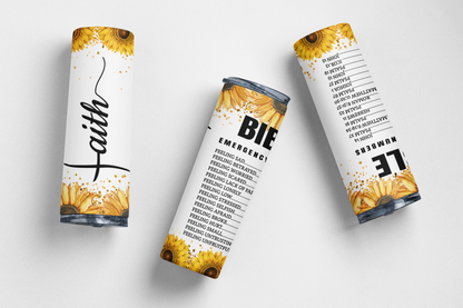 Faith Bible Emergency Stainless-Steel Tumbler