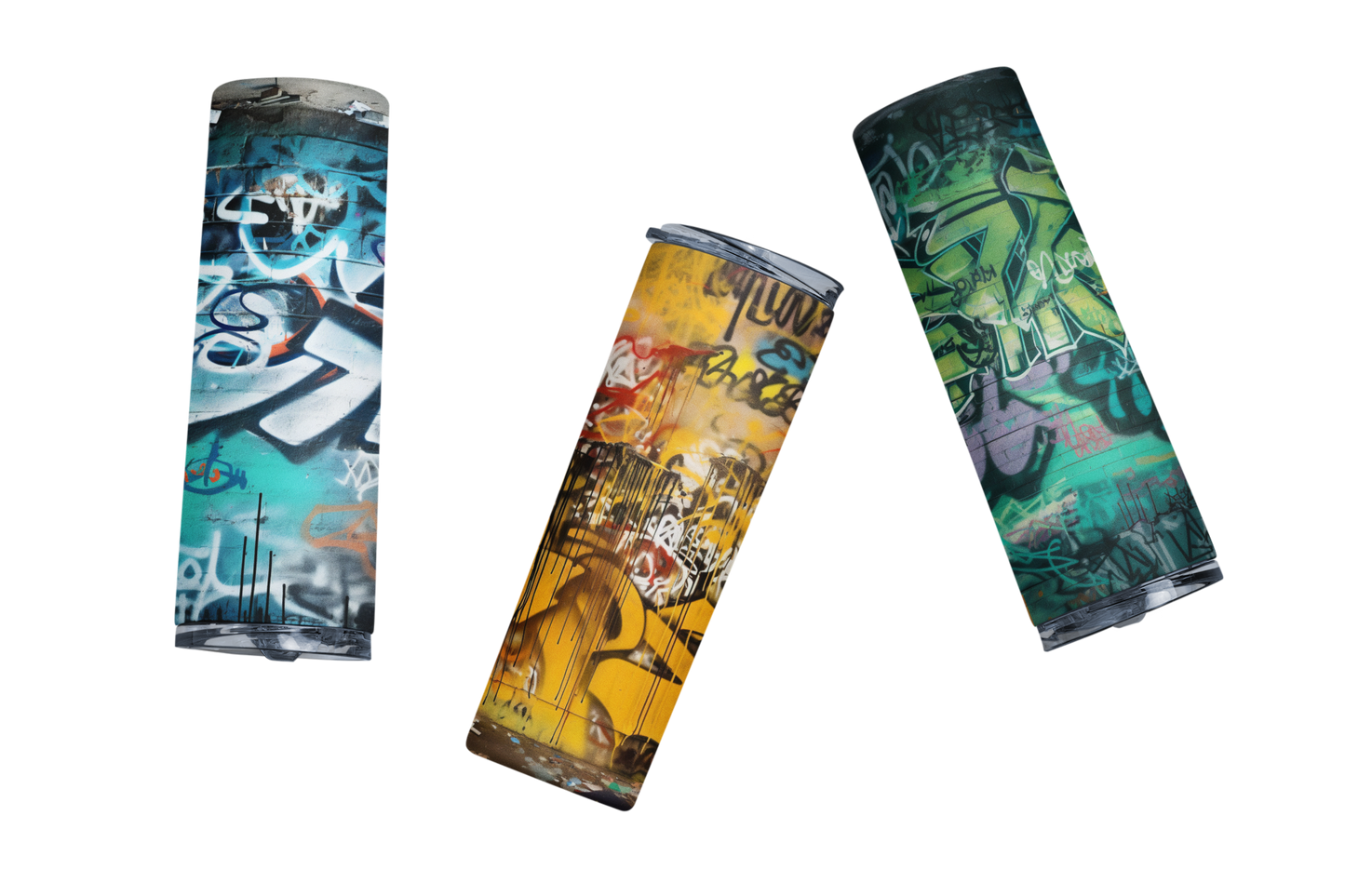GRAFFITI Retro Design Graphic Tumbler