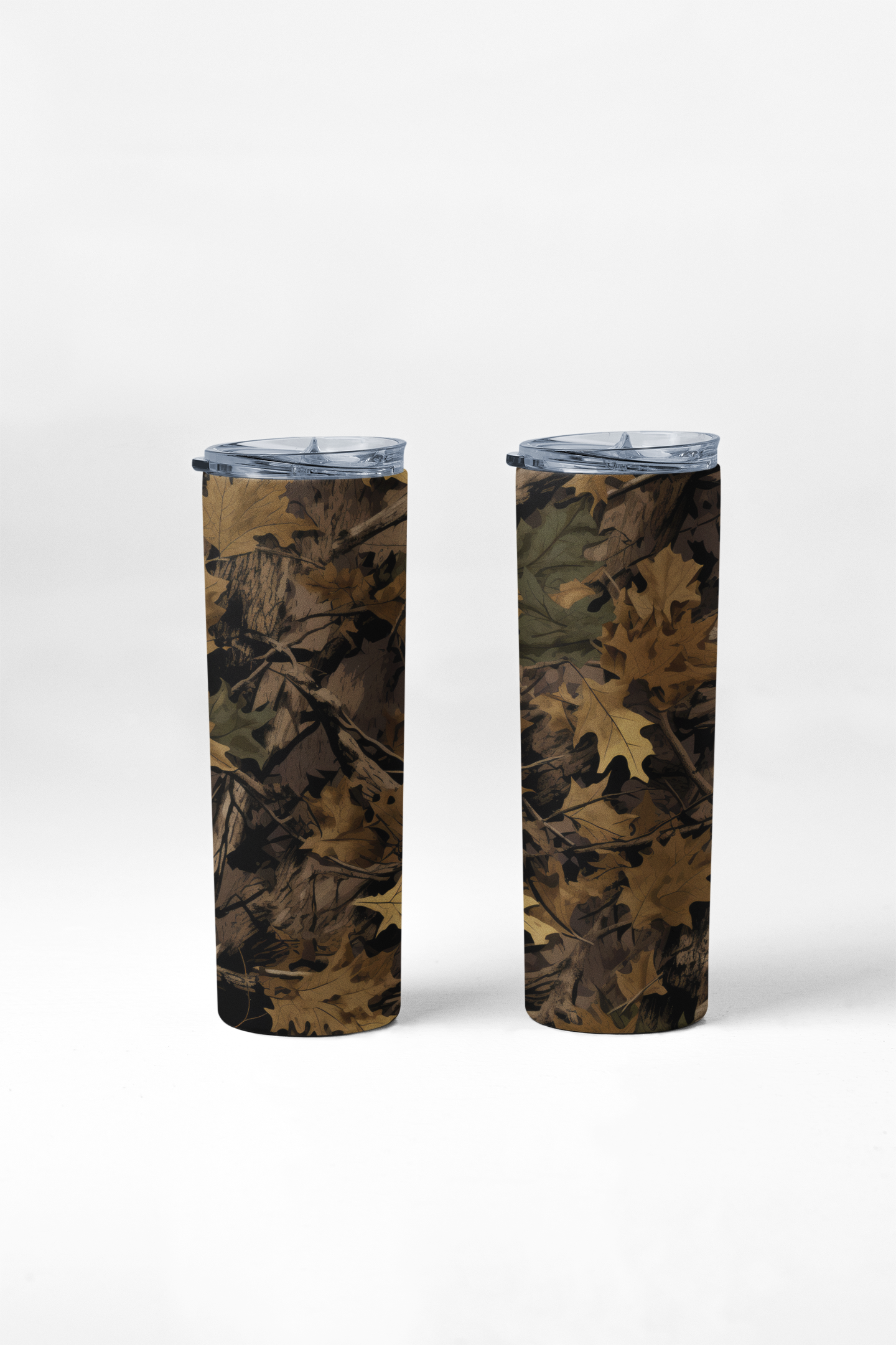 Hunter Design Leaf Pattern 20 oz Stainless steel Skinny Tumbler