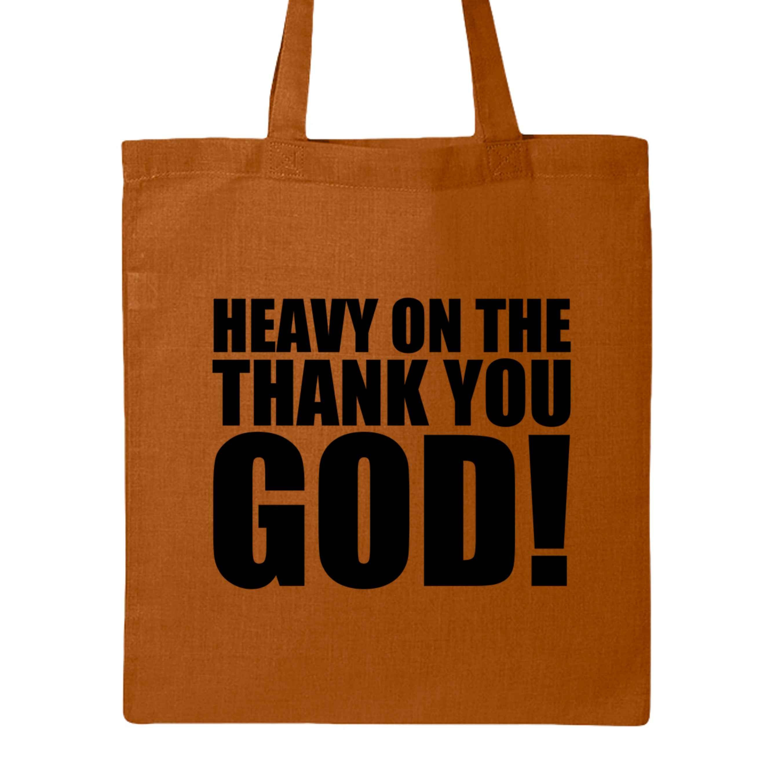 Inspirational Canvas Tote Shopping Bag, Reusable