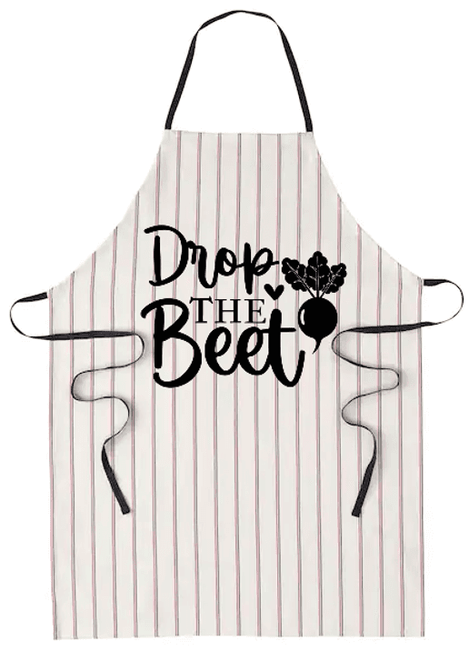 DROP THE BEET Apron - Protect Your Clothes in Style