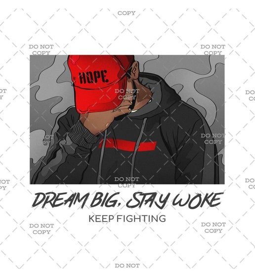 Dream big Custom Graphic 10" DTF Transfer