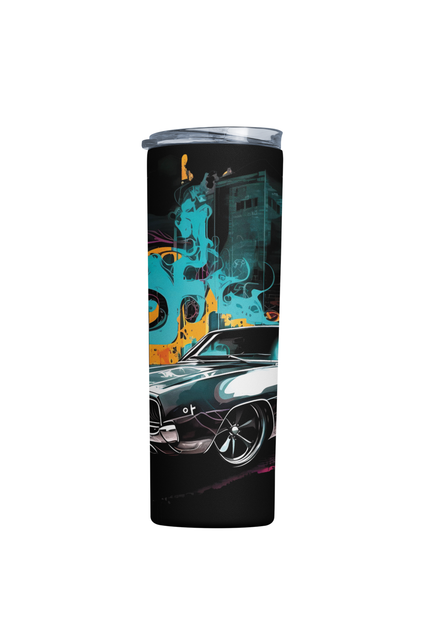 Famous Sport Cars Graphic Tumbler - '68 D Charger