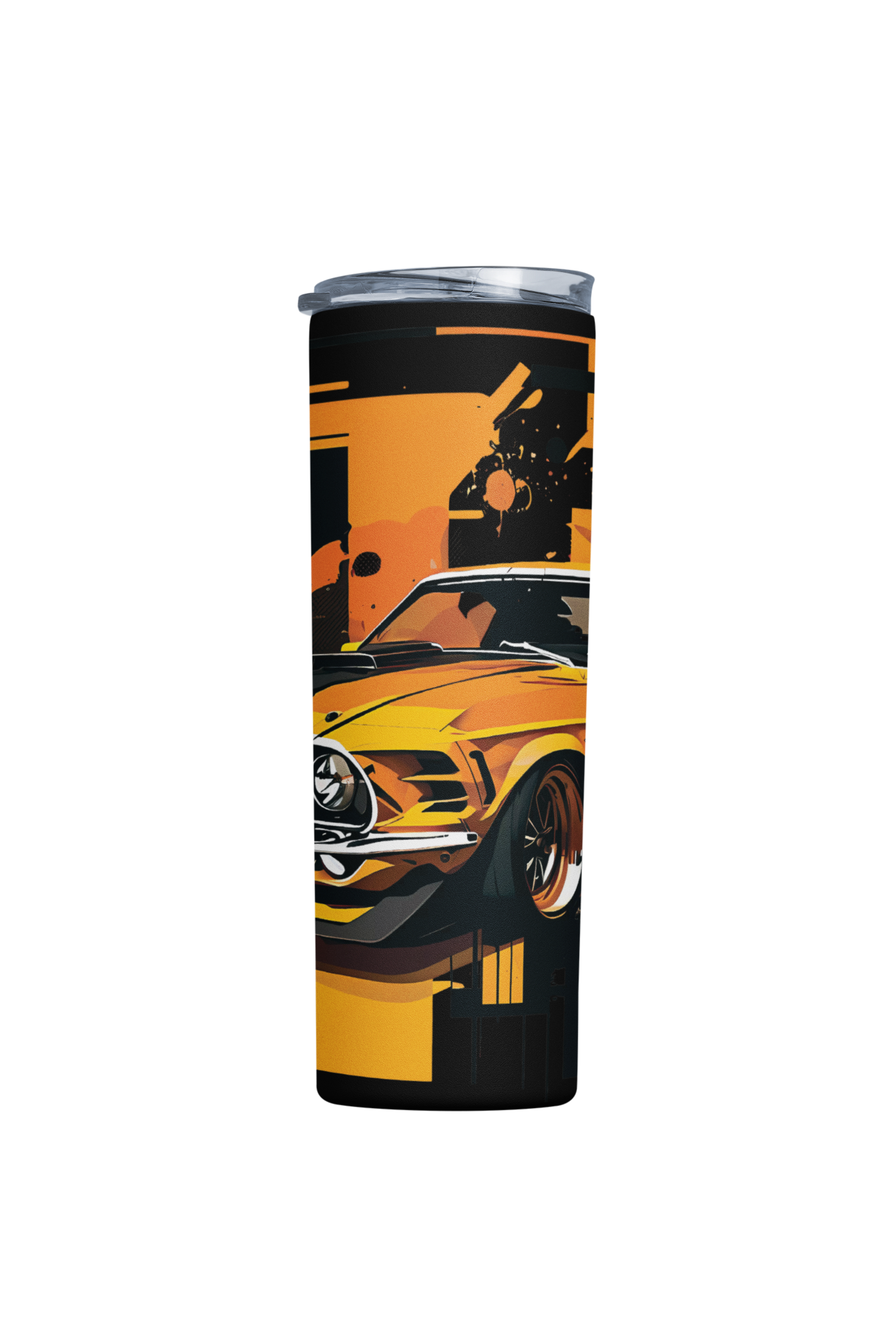 Famous Sport Cars Graphic Tumbler - '69 F Mustang