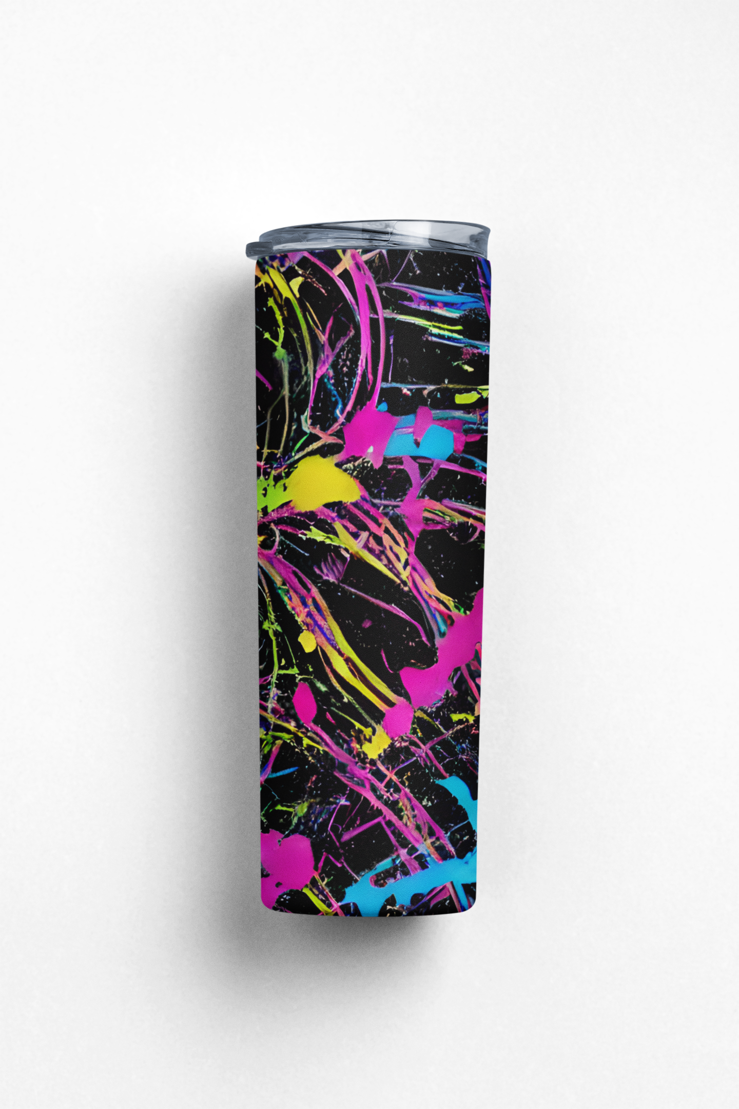 Color Neon Pattern 20 oz Stainless steel Skinny Tumbler