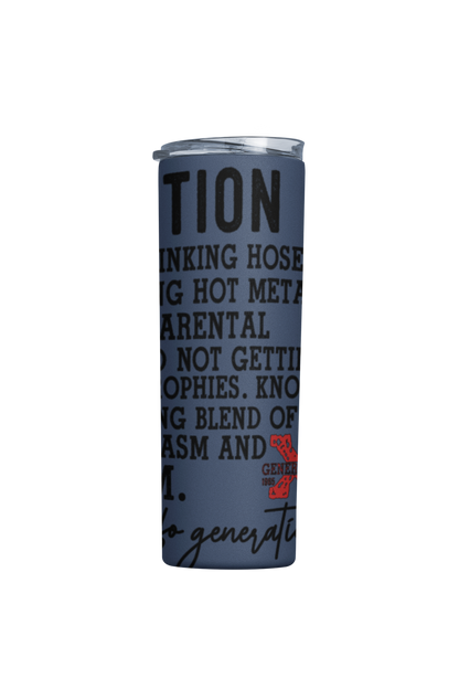 GEN-X Popular Custom Graphic Tumbler