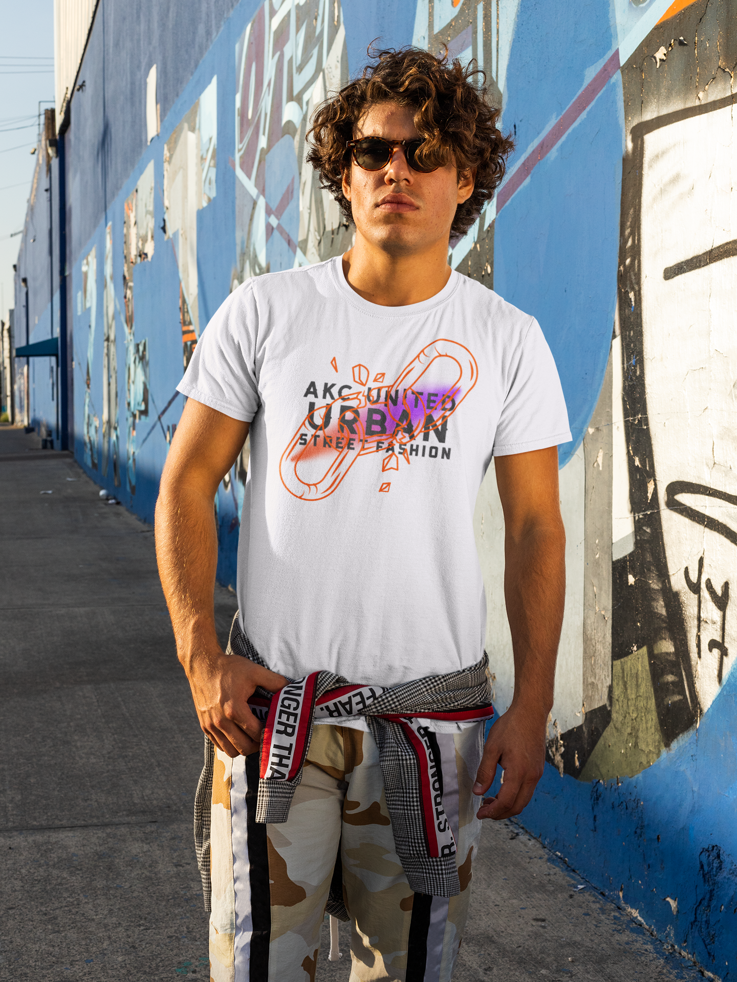 Urban Street Fashion T-Shirt — Custom Design Graphic Tee