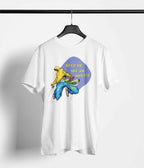 Keep Up Graphic T-Shirt, White, Streetwear Design