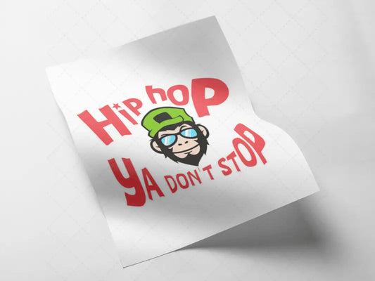 Stylish HIP HOP JA Iron-on Decal