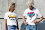 Cotton Unisex T-Shirt Superhero Design Comics Speech Bubble