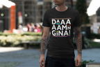 Daaaaamn Gina Retro design DTF Transfer Iron on Decal