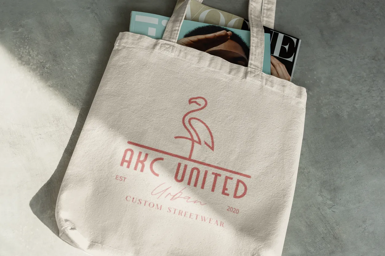 Eco-Friendly Reusable Elegant Shopping Tote, Canvas Bag